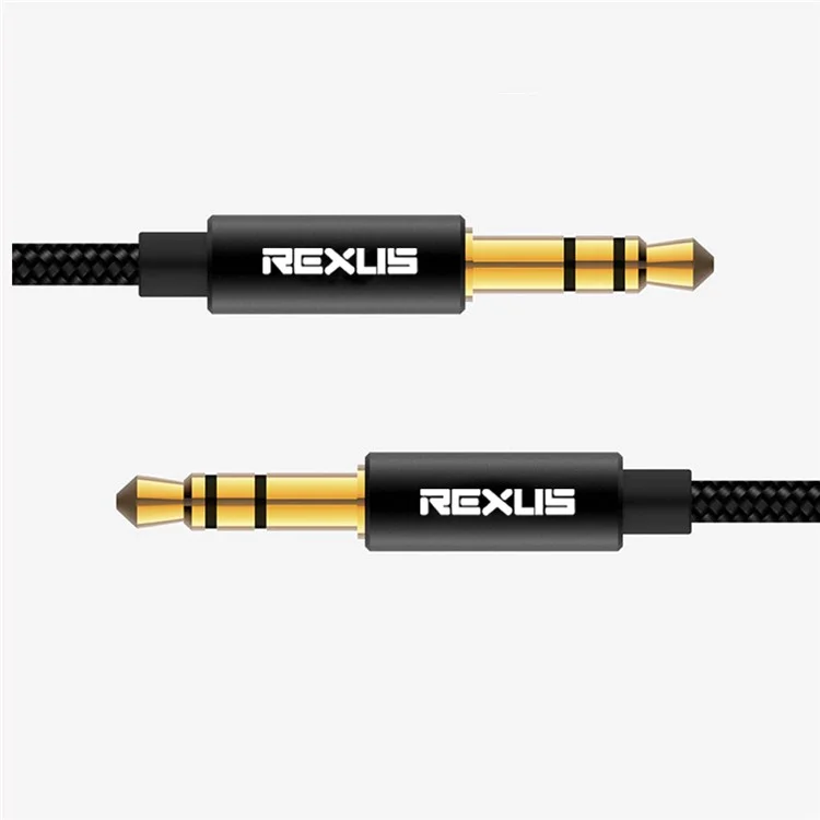 Câble Audio AUX Mâle à Mâle D'or de 3,5 mm 10 m