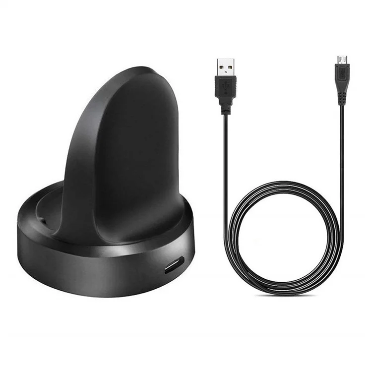 For Samsung Galaxy Watch SM-R800 SM-R810 Watch Charger Dock Wireless Charging Cradle with USB Cable