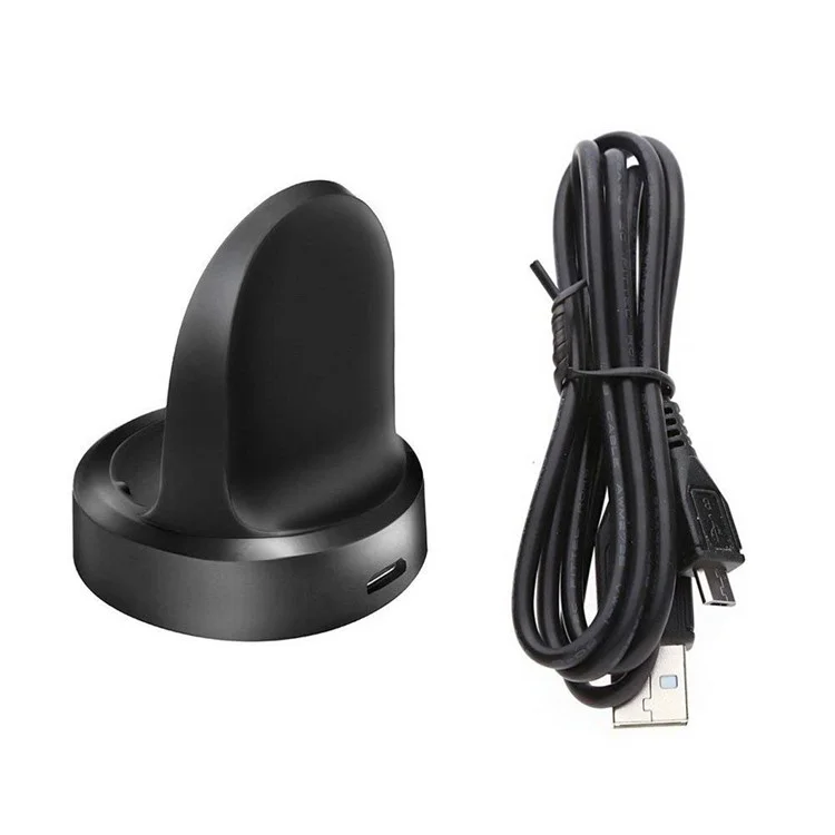 For Samsung Galaxy Watch SM-R800 SM-R810 Charger Dock Wireless Charging Cradle with USB Cable