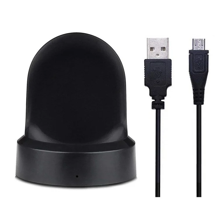 Para Samsung Galaxy Watch SM-R800 SM-R810 Mira la Cuna de Carga Inalámbrica de Dock Charger Con Cable USB