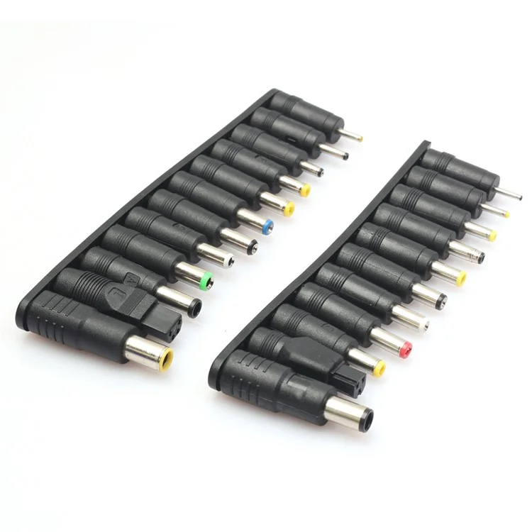 23Pcs Universal DC Power 5.5 x 2.1 Jack Female to Male Power Connector Adapter for Laptop