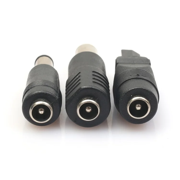 23Pcs Universal DC Power 5.5 x 2.1 Jack Female to Male Power Connector Adapter for Laptop