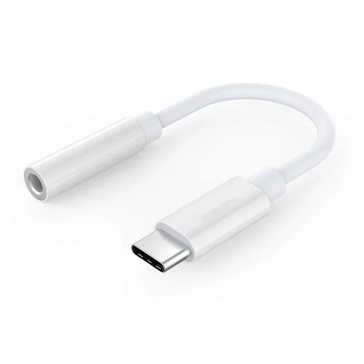 Adaptateur USB-C Type-C vers prise casque 3,5 mm femelle pour iPad Pro 12,9 pouces (2018) / Pro 11 pouces (2018) / Huawei P20 / P20 Pro, etc.