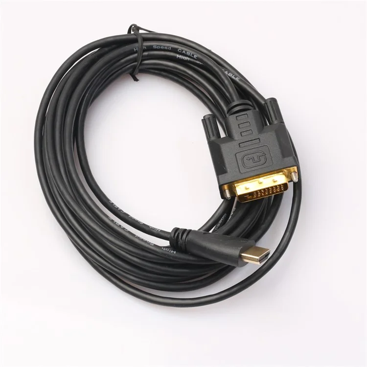 1M HDMI to DVI24+1 Male Adapter Cable