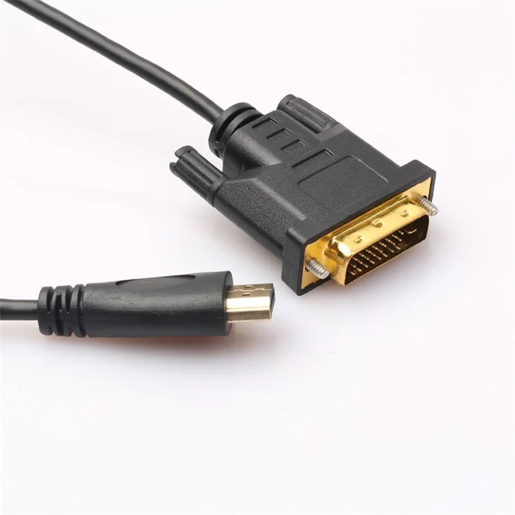 1M HDMI to DVI24+1 Male Adapter Cable