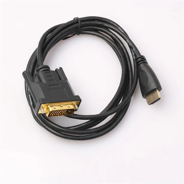 1M HDMI to DVI24+1 Male Adapter Cable