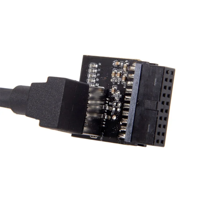 USB 3.1 Front Panel Socket to USB 3.0 20Pin Header Male Extension Adapter for Motherboard