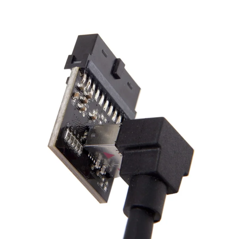 USB 3.1 Front Panel Socket to USB 3.0 20Pin Header Male Extension Adapter for Motherboard