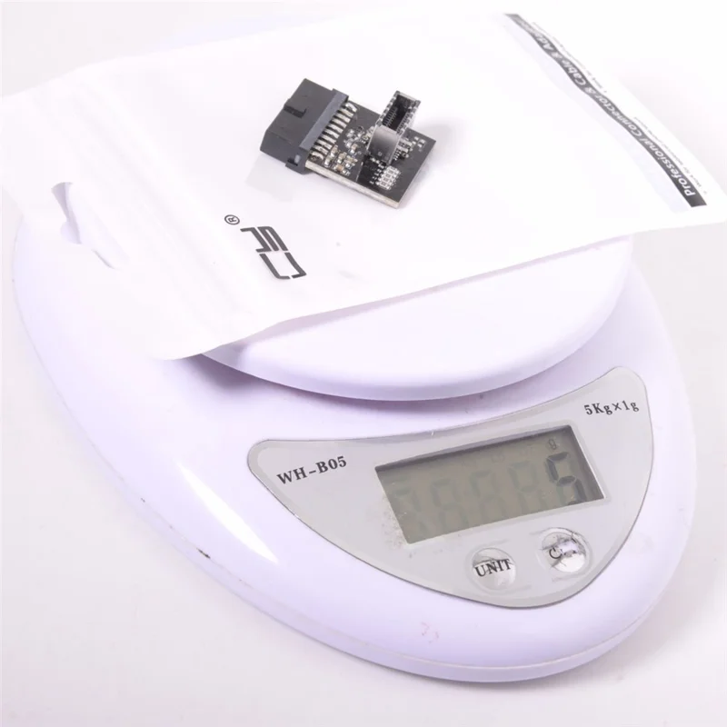 USB 3.1 Front Panel Socket to USB 3.0 20Pin Header Male Extension Adapter for Motherboard