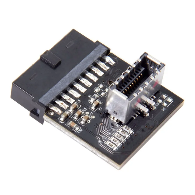 USB 3.1 Front Panel Socket to USB 3.0 20Pin Header Male Extension Adapter for Motherboard