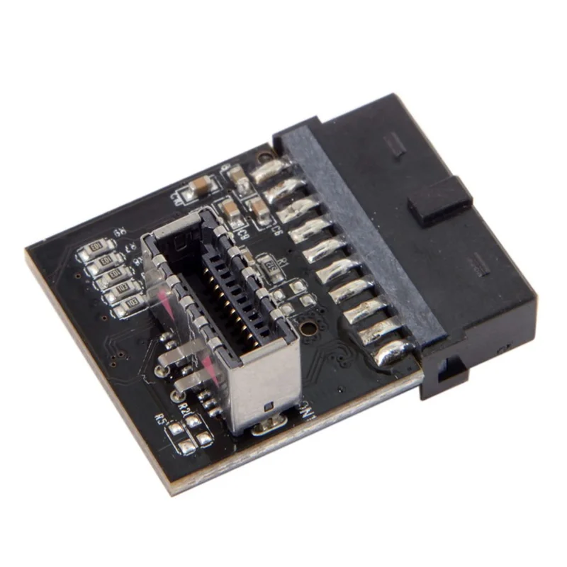 USB 3.1 Front Panel Socket to USB 3.0 20Pin Header Male Extension Adapter for Motherboard