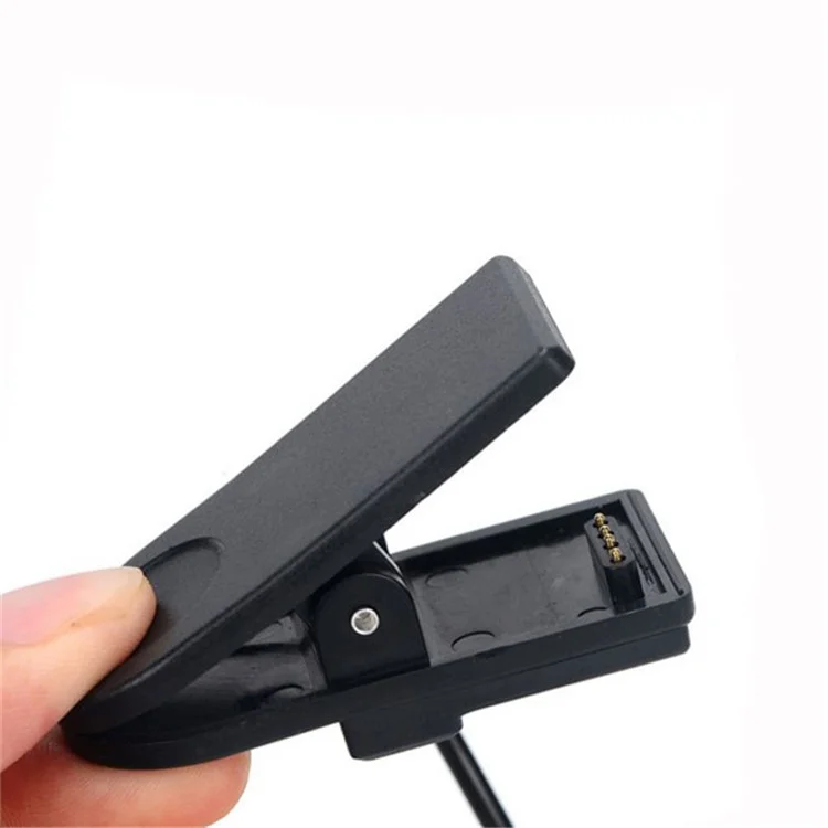 Cabo de carregamento USB de 1m para smartwatch Garmin Forerunner 35/230/235XT/630/735XT/Approach S20