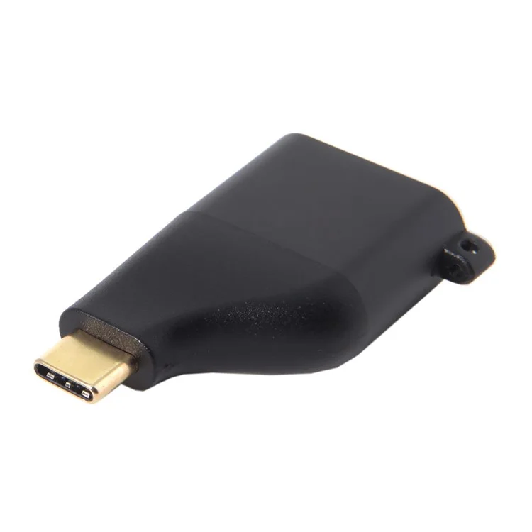 Adaptador Convertidor de USB-C Tipo-C a Mini Displayport 4K 2K con Cadena para Tablet y Teléfono y Portátil