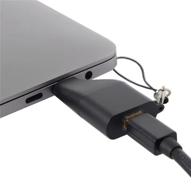 Adaptador Convertidor de USB-C Tipo-C a Mini Displayport 4K 2K con Cadena para Tablet y Teléfono y Portátil
