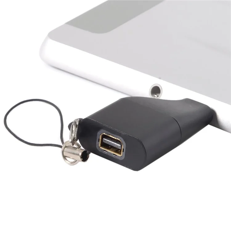 Adaptador Convertidor de USB-C Tipo-C a Mini Displayport 4K 2K con Cadena para Tablet y Teléfono y Portátil