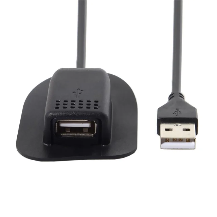 USB Male to USB Mount Female Cable Practical Convenient Outdoor Travel Camping External