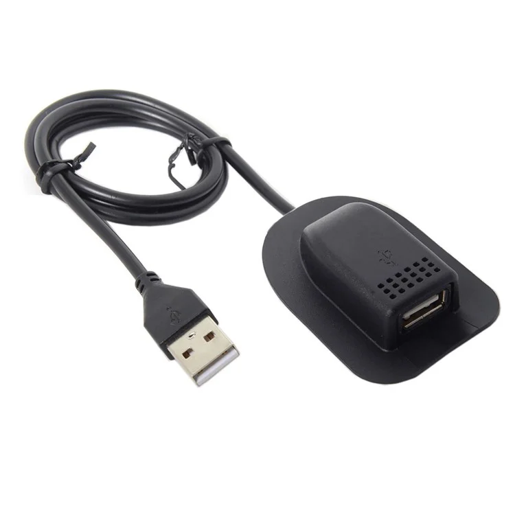 USB Male to USB Mount Female Cable Practical Convenient Outdoor Travel Camping External