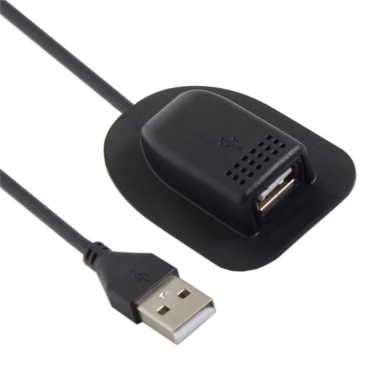 USB Male to USB Mount Female Cable Practical Convenient Outdoor Travel Camping External