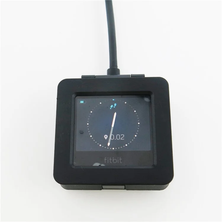 Reemplazo de Cargador de Cargador Adaptador de Muelle de Cuna Para Reloj Fitbit Blaze Smart Fitness Watch - Negro