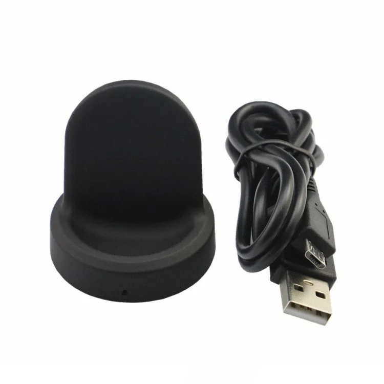 Cargador De Soporte Inalámbrico Para Samsung Gear S3 Classic / Dock De Carga Frontal Con Cable USB