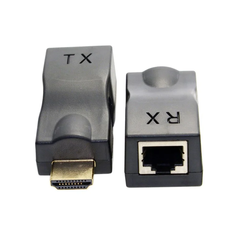 HD-208 RJ45 to HDMI 1.4 Extender Over Single 30m Ethernet LAN RJ45 CAT5E CAT6 for HDTV 1080P with 3D