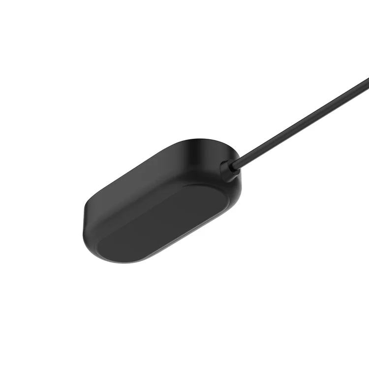 1m USB Charging Line Cradle ABS Charging Cable for Xiaomi Mi Smart Band 4 - Black