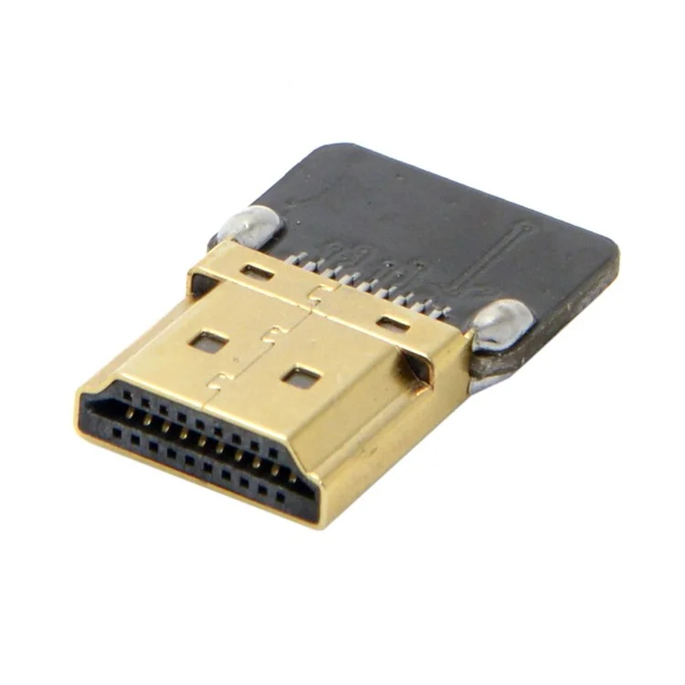 CYFPV Standard Straight HDMI Type A Male Connector for FPV HDTV Multicopter Aerial Photography CN-018-MA
