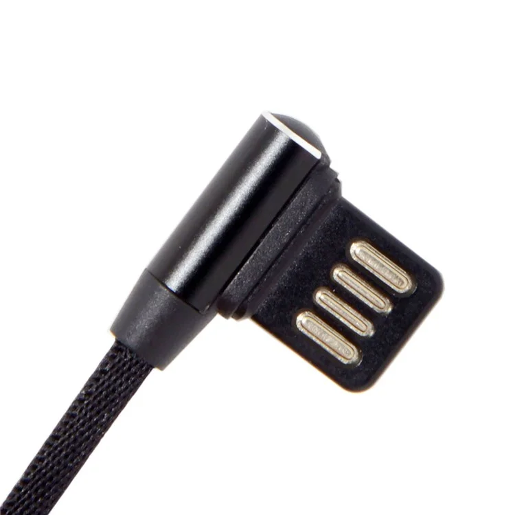 Micro USB 5pin to Left Angled 90 Degree USB 2.0 Data Cable