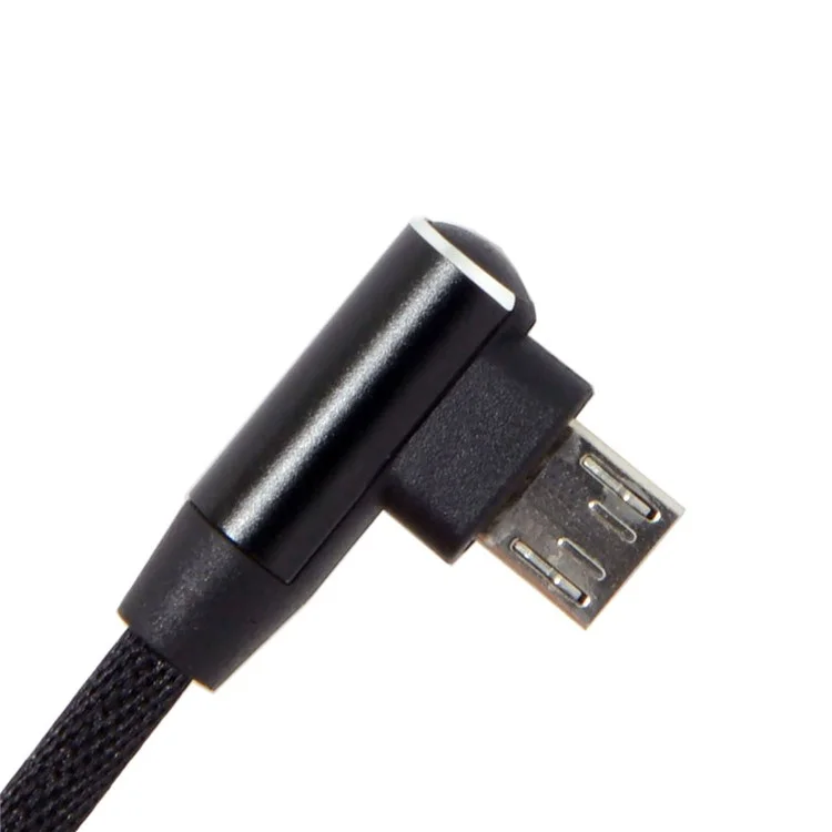 Micro USB 5pin to Left Angled 90 Degree USB 2.0 Data Cable