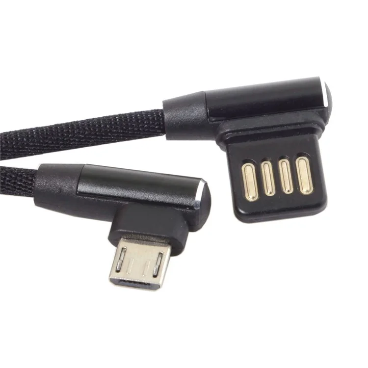 Micro USB 5pin to Left Angled 90 Degree USB 2.0 Data Cable