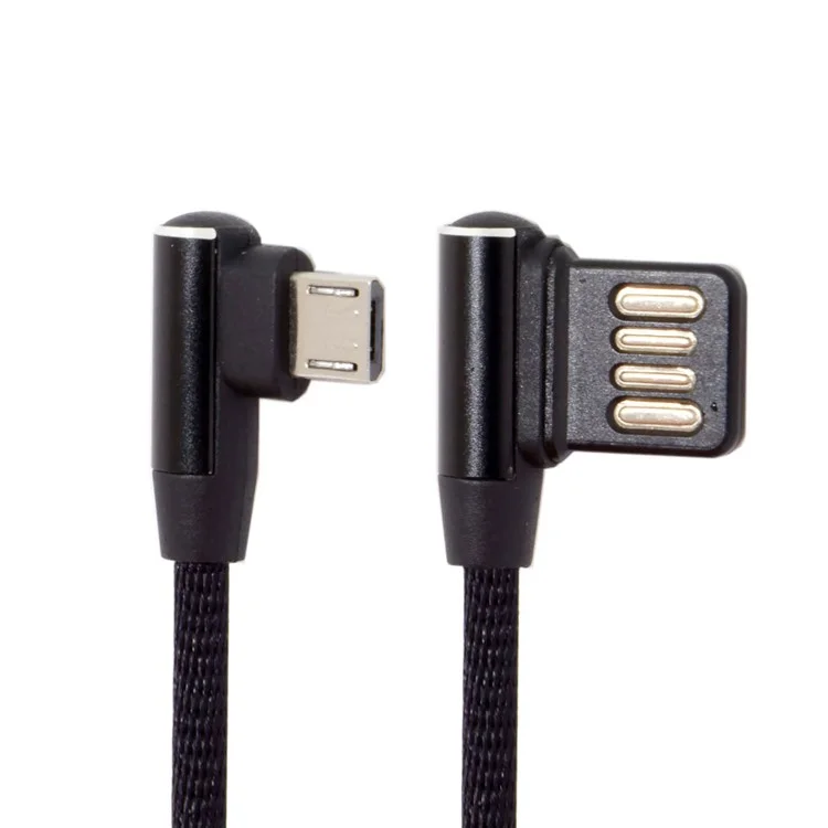 Micro USB 5pin to Left Angled 90 Degree USB 2.0 Data Cable