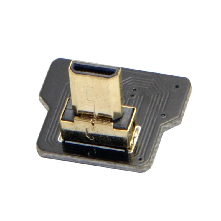 CYFPV Micro HDMI Type D Male Up Angled 90 Degree for FPV HDTV Multicopter Aerial Photography