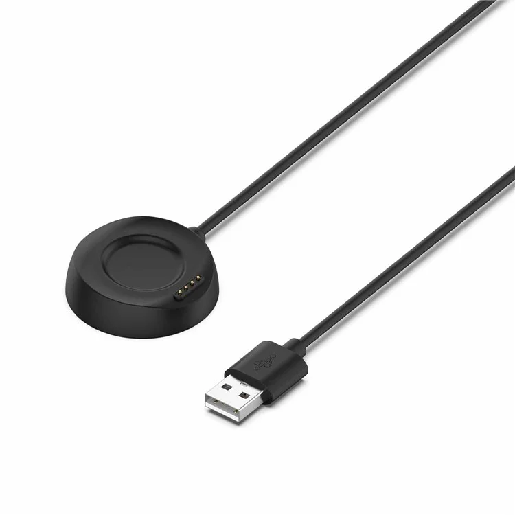 Dock de Cabo de Carregamento Magnético Com Função de Transmissão de Dados Para Xiaomi Huami Amazfit Stratos 2/Amazfit 2 A1807 - Preto