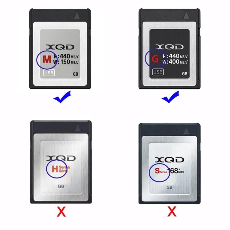 CY U3-129 USB 3.0 XQD Card Reader for M & G Serial XQD 2.0 USB 3.0 Camera Adapter Writer 500MB/S