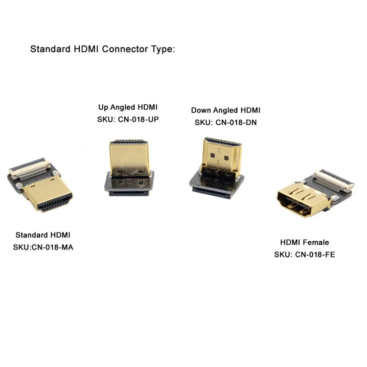 CYFPV Micro HDMI Type D Male Connector Standard Straight for FPV HDTV Multicopter Aerial Photography