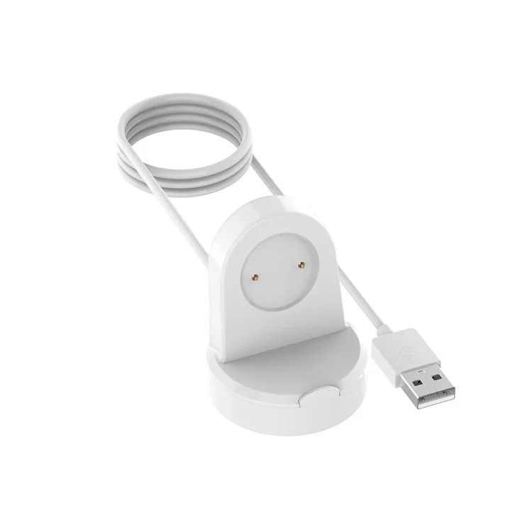 Magnetic Charger Dock Cradle Magnetic Fixed Charger Dock Holder Stand for Huawei Watch GT/GT 2e/Watch magic Smartwatch - White