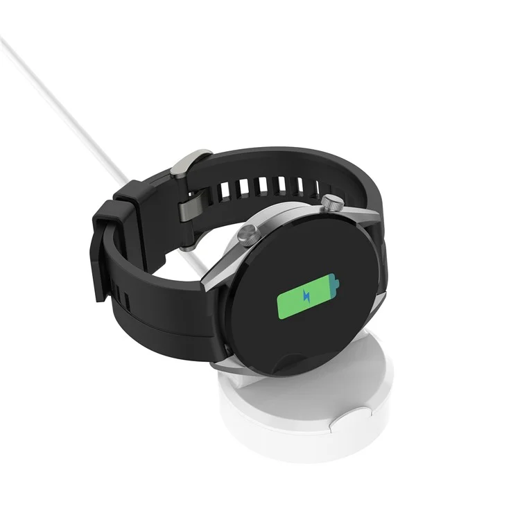 Magnetic Charger Dock Cradle Magnetic Fixed Charger Dock Holder Stand for Huawei Watch GT/GT 2e/Watch magic Smartwatch - White