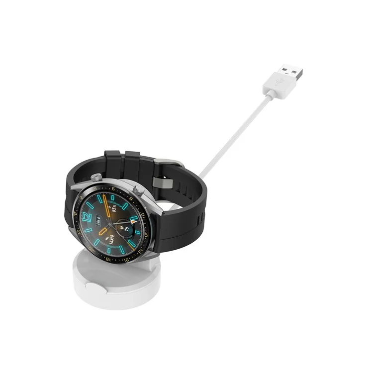 Magnetic Charger Dock Cradle Magnetic Fixed Charger Dock Holder Stand for Huawei Watch GT/GT 2e/Watch magic Smartwatch - White