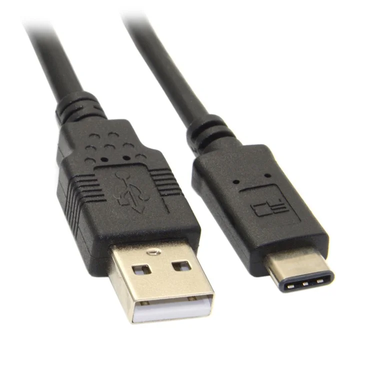 CY 5m USB-C 3.1 Type C to USB 2.0 Male Data Cable for Huawei Mate 9/Nokia N1 etc - Black