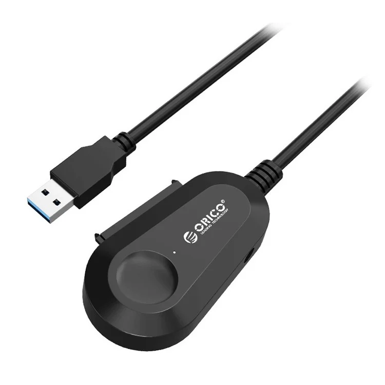 ORICO 35UTS USB 3.0 to SATA Cable with LED Indicator / Adapter - Black / EU Plug