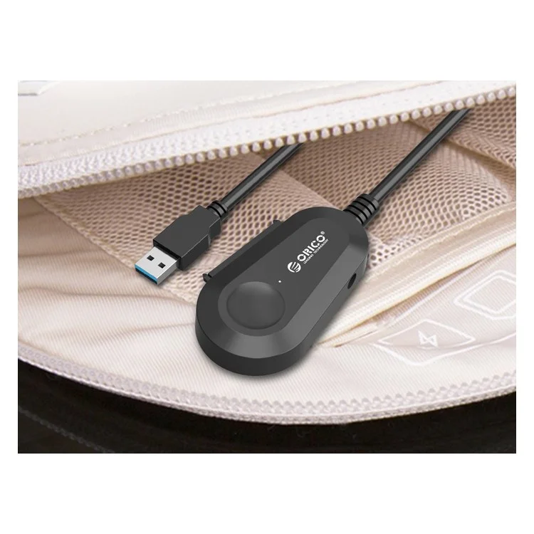 ORICO 35UTS USB 3.0 to SATA Cable with LED Indicator / Adapter - Black / EU Plug