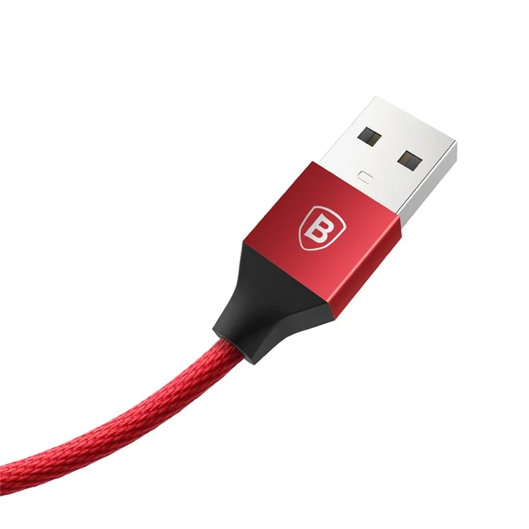 BASEUS Yiven Data Sync Charge Micro USB Cable for Samsung S7, etc. (1m) - Red