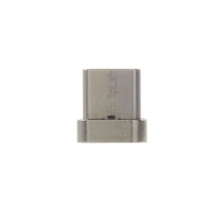1M Magnetic USB Type-C Sync Data Charger Cable - Silver Color