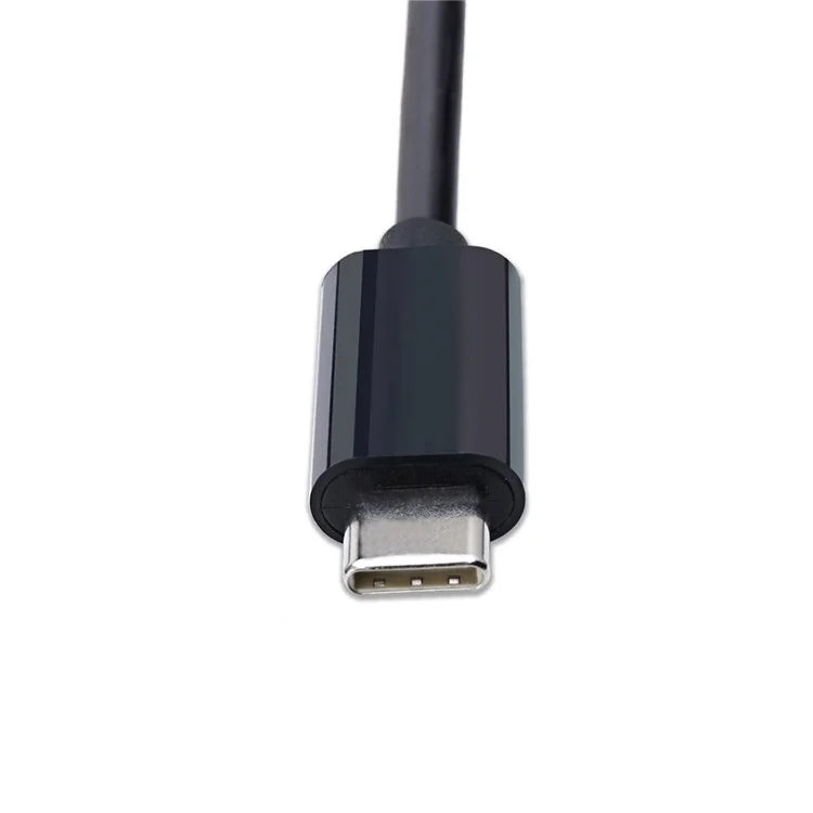 Type-C USB 3.1 Male to DisplayPort DP Male 4K UHD Adapter Cable 1.8m - Black