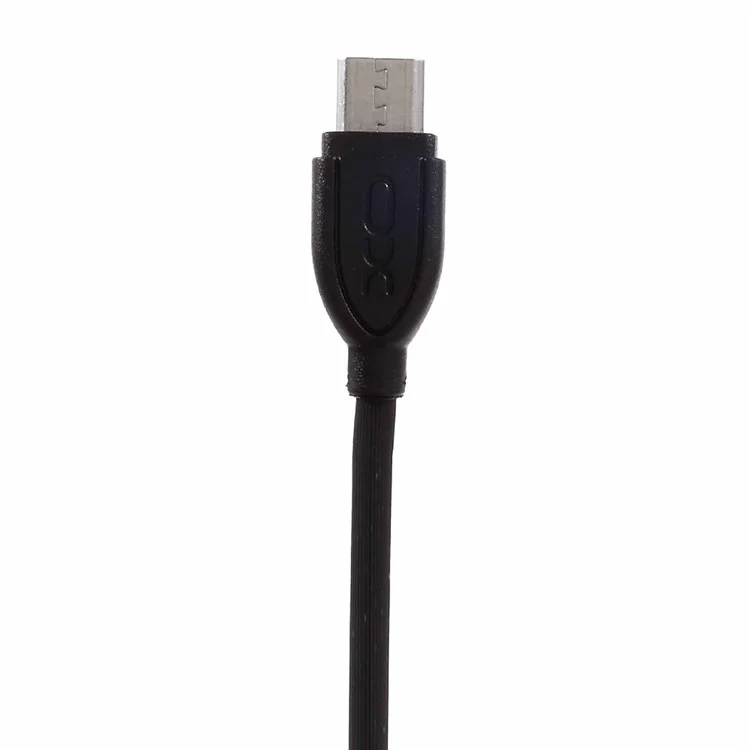 XO NB8 Micro USB Data Sync Charging Cable 1m for Android Phone - Black