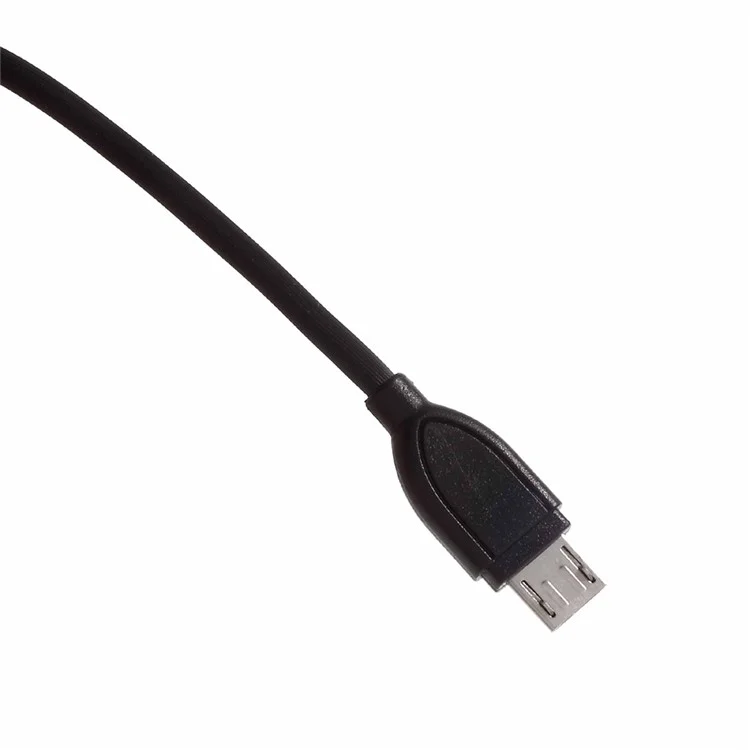 XO NB8 Micro USB Data Sync Charging Cable 1m for Android Phone - Black