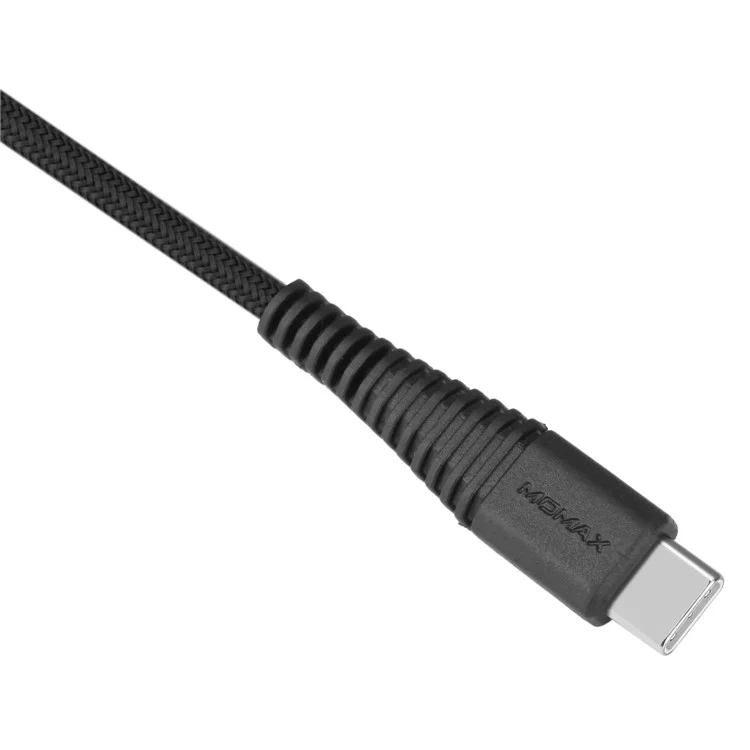 MOMAX Tough Link 1.2M Type-C USB Data Sync Charging Cable for Samsung Huawei - Black