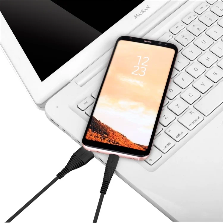 MOMAX Tough Link 1.2M Type-C USB Data Sync Charging Cable for Samsung Huawei - Black