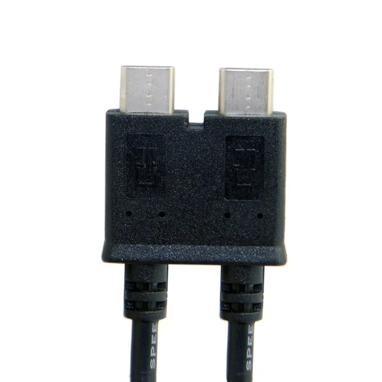 Dual Cable USB-C USB 3.1 Type-C to USB 3.0 A Female OTG Data Cable for New 13 inch Macbook Pro