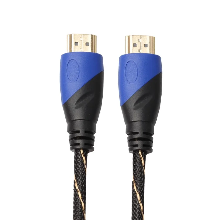 1.8M Mesh Layer Woven Pattern HDMI Cable V1.4 AV HD 3D for PS3 Xbox HDTV 1080P